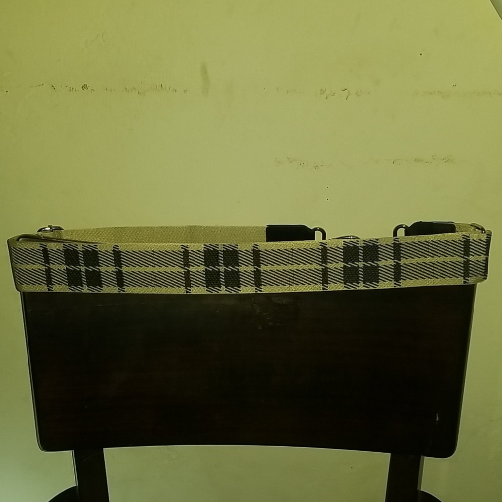 Plaid Patterned Women's Bag Strap